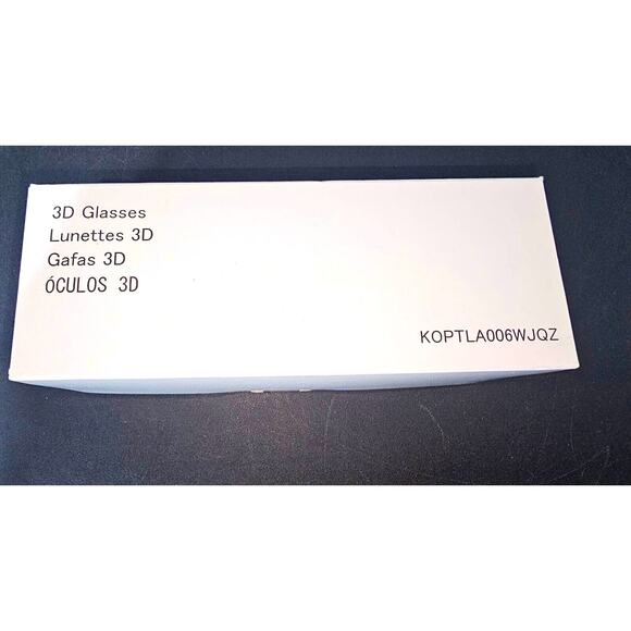 Sharp Lunettes 3D Glasses (KOPTLA006WJN1) - SINGLE New in Box - Picture 1 of 6